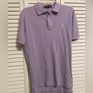 Purple Ralph Lauren polo shirt size medium